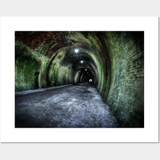 Ashbourne Train Tunnel, Derbyshire, England Posters and Art